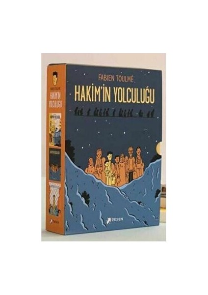 Hakim'in Yolculuğu Serisi Set (3 Kitap) Fabien Toulme´