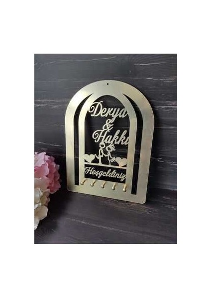 Dekoratif Anahtar Askısı