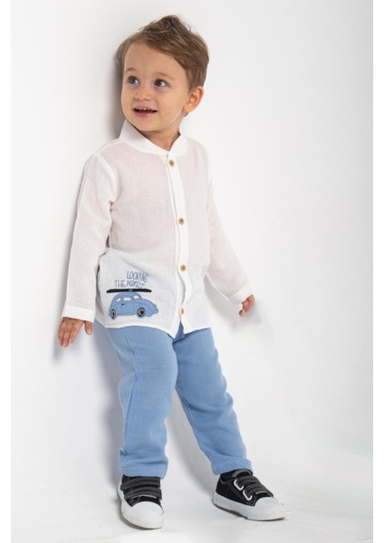 Bebek&çocuk 2'li Müslin Takım %100 Pamuk