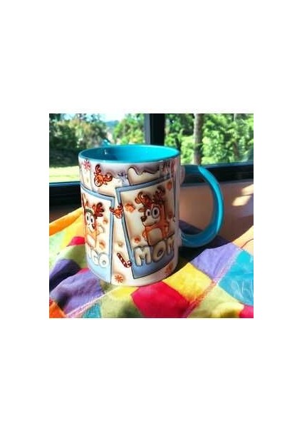 Bluey Tasarım Kupa Bardak-Hediye Kupa