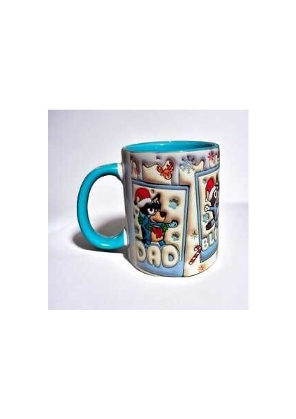 Bluey Tasarım Kupa Bardak-Hediye Kupa modelleri