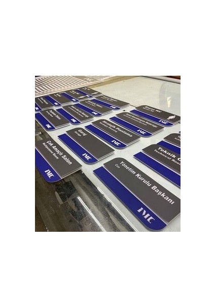 Ofis Oda Kapı İsimliği Yönlendirme Tabelası