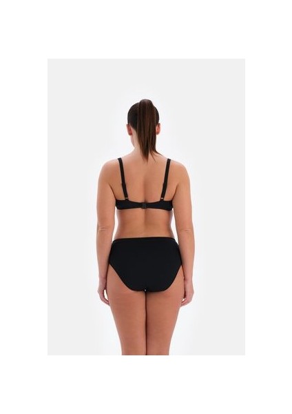 Siyah 3237BK Balenli Toparlayıcı Bikini Tk