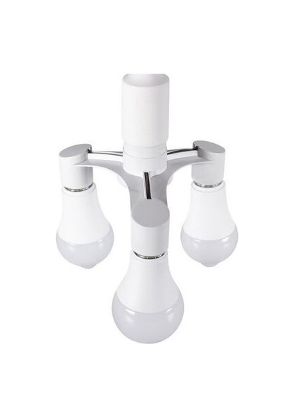 Genel Markalar E27 3lü Duy Çoğaltıcı - Lamba Duy Çoklayıcı - E 27 3 In 1 Ampul Duy Çoğaltma Studio Lamp modelleri