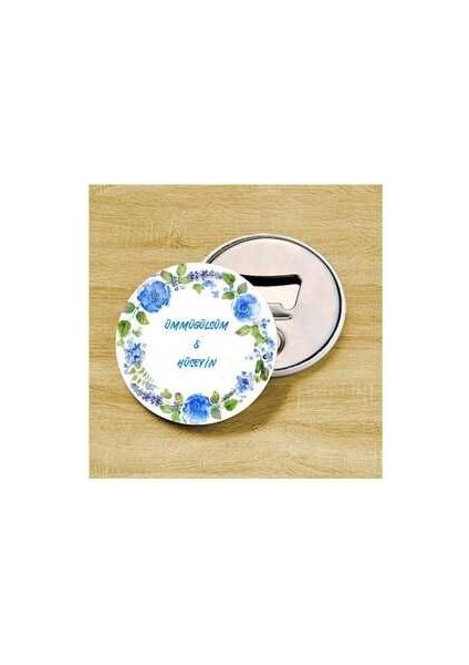 Nikah Magneti Mıknatıslı Gazoz Kapağı Açacaklı 58MM (10 Adet)