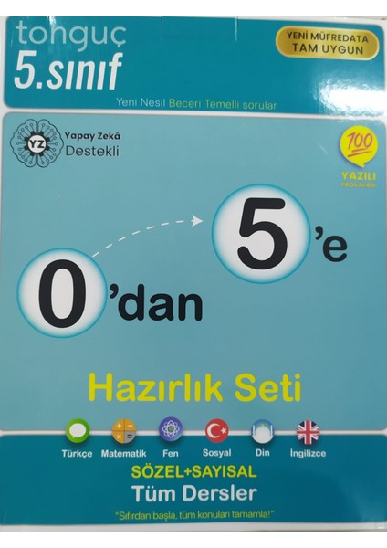 0'dan 5'e Hazırlık Seti