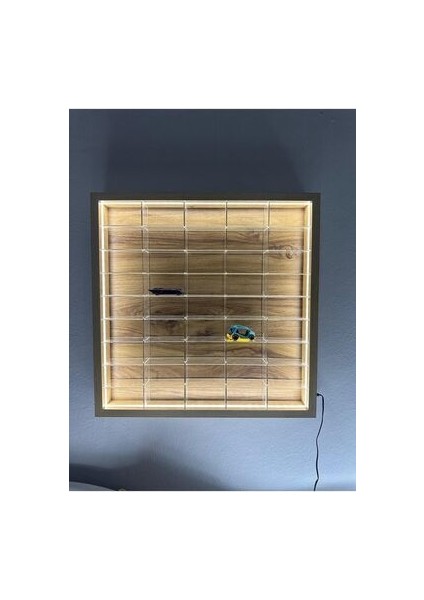 Oyuncak Araba Duvar Rafı 50 Li LED Işıkli fırsatları