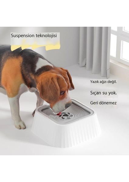 Evcil Hayvan Yüzen Kase, Köpek Su Havzası, Kedi Içme Suyu Hayvan Mama Kabı, Islak Olmayan Ağız Yüzen Evcil Hayvan Su Çeşmesi (Yurt Dışından) fırsatları