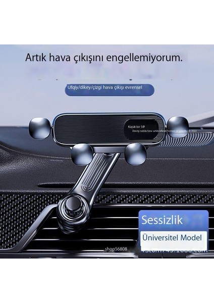 Cep Telefonu Tutucu Araç Yerçekimi Algılama Destek Braketi Hava Çıkışı Navigasyon Braketi (Yurt Dışından) fiyatları