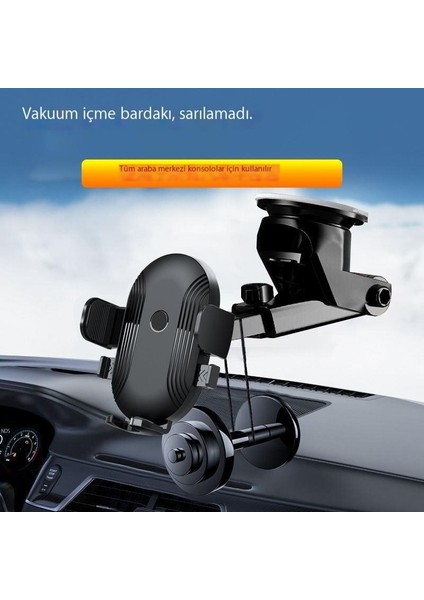 Otomatik Kilitleme Cep Telefonu Tutucu Teleskopik Vantuz Araba Cep Telefonu Tutucu Araba Kancası Hava Çıkış Braketi (Yurt Dışından) modelleri