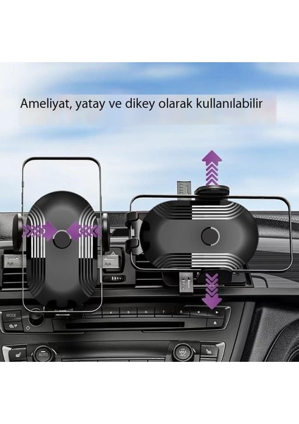Otomatik Kilitleme Cep Telefonu Tutucu Teleskopik Vantuz Araba Cep Telefonu Tutucu Araba Kancası Hava Çıkış Braketi (Yurt Dışından) fırsatları