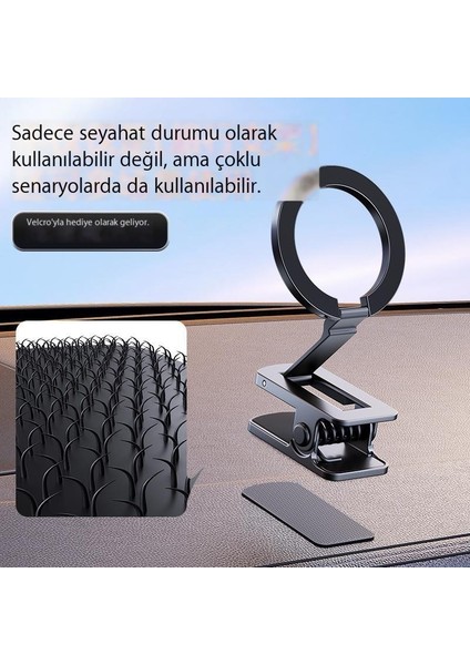 Manyetik Tutucu Çok Fonksiyonlu Yapışkanlı Araba Cep Telefonu Tutucusu Güçlü Manyetik Taşınabilir Klip Tutucu (Yurt Dışından) fırsatları