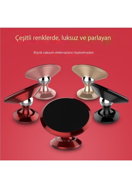 Araba Için Manyetik Araç Telefonu Tutucu Metal Hava Çıkışı Vantuz Tipi (Yurt Dışından) modelleri