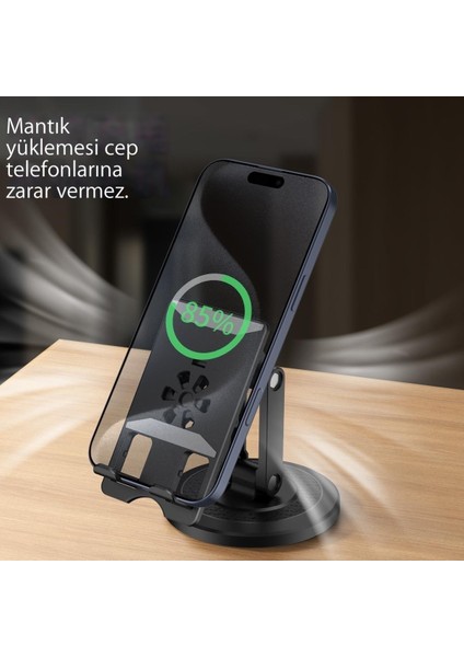 Cep Telefonu Soğutma Standı Masaüstü Tablet Standı Dönen Katlanır Soğutma Artefaktı (Yurt Dışından)