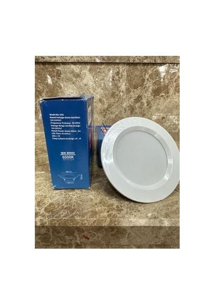 6 W LED Spot Lamba Beyaz Kasa Beyaz Işık fiyatları