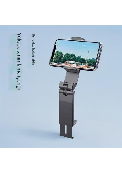 Çok Fonksiyonlu Masaüstü Tembel Cep Telefonu Tutucusu Kaldırma Katlanır Döner Braket (Yurt Dışından)
