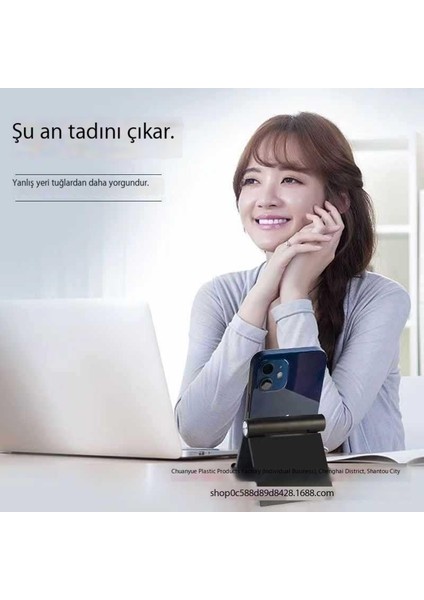 Cep Telefonu ve Tablet Için Masaüstü Tembel Standı Fotoğrafçılık Için Katlanır Stand, Taşınabilir, Çok Işlevli ve Ayarlanabilir (Yurt Dışından)