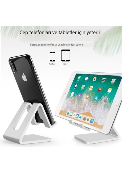 Cep Telefonu Tutucusu Tablet Masaüstü Çok Fonksiyonlu (Yurt Dışından)