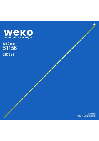 WKSET-6156 35770X1 230RNJ Rev0.1 - JLNB15Y8 - 4LU813P7 1 Adet LED Bar (56LED)