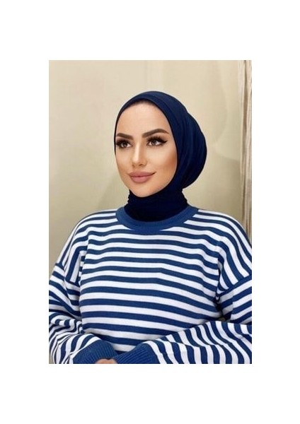 Hijabchi Kadın Tesettür Çıtçıtlı Boyunluk