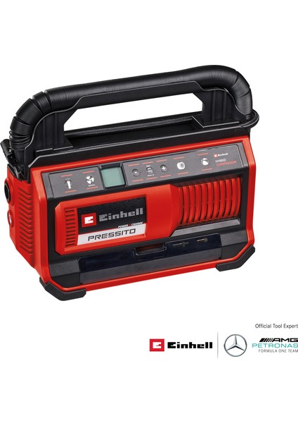 PRESSITO 18/25 Hybrid, Akülü-Elektrikli Kompresör (Akü ve şarj cihazı dahil değildir)