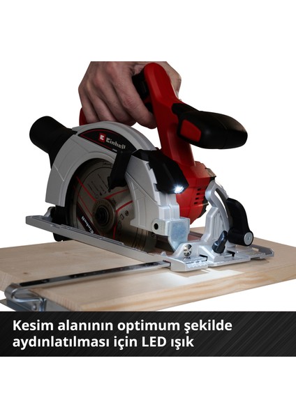 TE-CS 18/165/1 Li Solo, Akülü Daire Testere (Akü ve şarj cihazı dahil değildir)