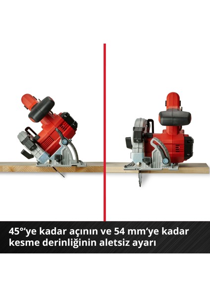 TE-CS 18/165/1 Li Solo, Akülü Daire Testere (Akü ve şarj cihazı dahil değildir)