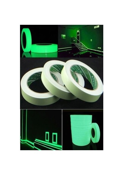 Yeşil Fosforlu Bant 4 Metre Sağlam Kullanışlı Fosforlu Bant fırsatları
