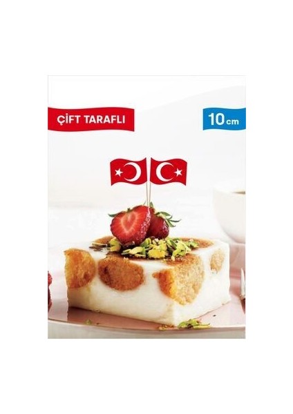 10 Cm, 50 Adet - Türk Bayrağı Bayrak Kürdan fırsatları