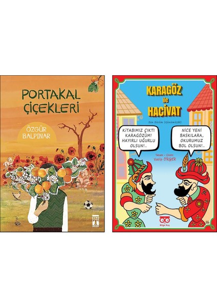 Portakal Çiçekleri - Karagöz ve Hacivat 2 Kitap