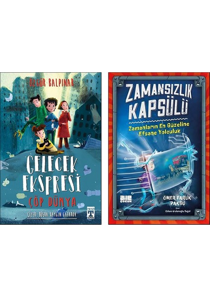 Gelecek Ekspresi - Zamansızlık Kapsülü 2 Kitap