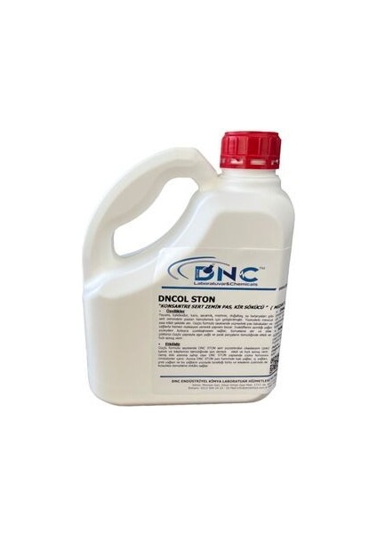 Sert Zemin Mermer Mezar Taşı Yağ Kir Temizleme Solüsyonu Dncol Ston-3 kg