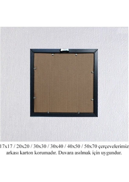 Tekno Trust Dokuzlu 20X20 Çerçeve ( Postersiz ) - BOS1028 fiyatları