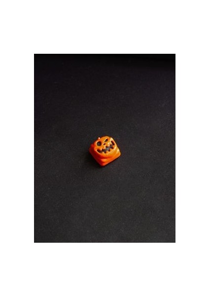 Pumpkin Mekanik Klavye Tuşu Artisan Keycap Gamer Aksesuar Buffed modelleri
