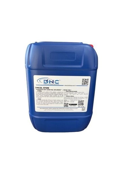 Sert Zemin Mermer Mezar Taşı Yağ Kir ve Yosun Temizleme Solüsyonu Dncol STON-24KG