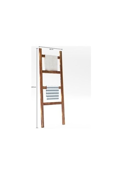 Masif Ahşap Dekoratif Merdiven, Banyo, Balkon, Bahçe, Mutfak Düzenleyici, Havluluk Askılık 127 fırsatları