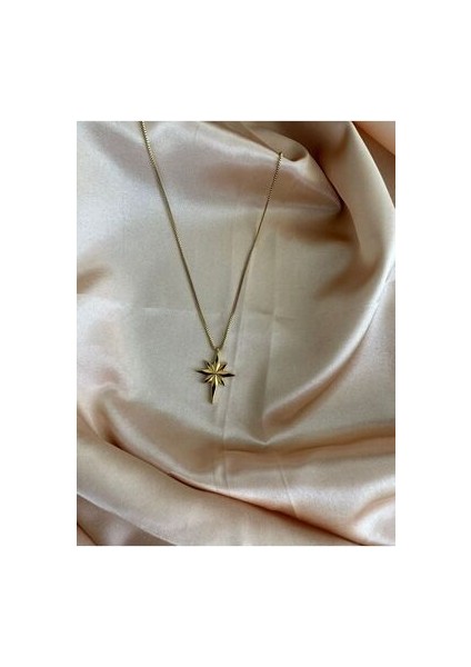 Kuzey Yıldızlı Kolye Çelik Trend Kolye fiyatları