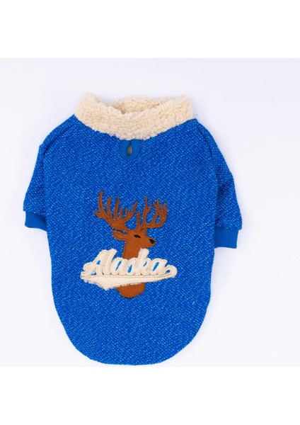 Sax Mavi Alaska Esnek, Küçük Irk Triko Köpek Trikosu fiyatları
