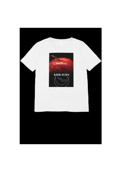 Özel Tasarım T- Shirt (Kızıl Elma)