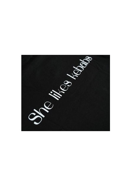 Siyah Baskılı Kadın Tişört – 100% Pamuk, Normal Kesim, Yuvarlak Yaka fiyatları