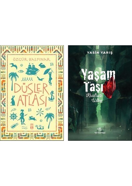 Düşler Atlası - Yaşam Taşı Kralsız Ülke 2 Kitap