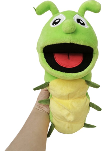 Tırtıl El Kuklası Oyuncaklarçocuk Interaktif Peluş Oyuncaklarçocuklar Için HEDIYELER40CM (Yurt Dışından)