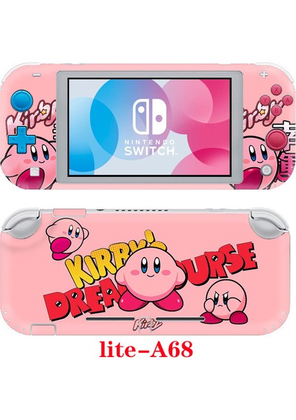 Nintendo Switch Lite Serisi Çizgi Film Çıkartmaları A68 Ile Uyumlu (Yurt Dışından)