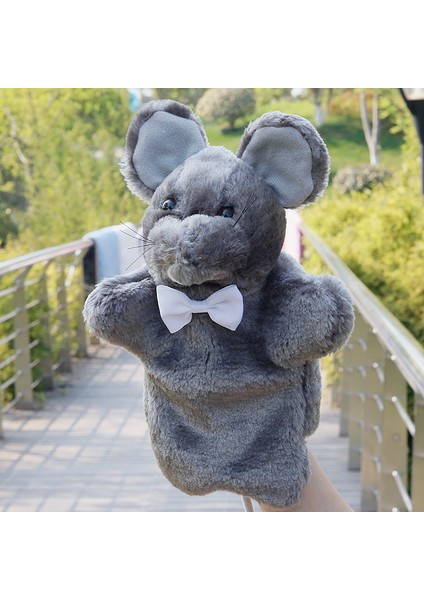 Fare El Kuklası Peluş Oyuncak 25CM (Yurt Dışından)