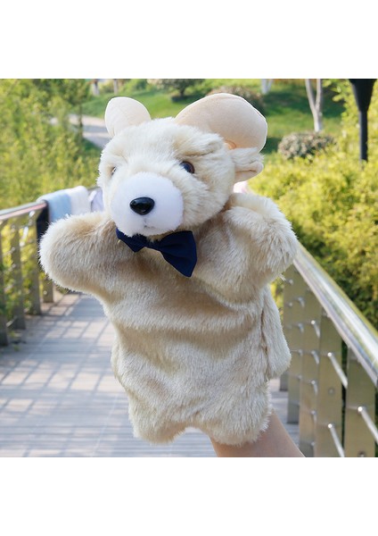 Küçük Keçi El Kuklası Peluş Oyuncak 25CM (Yurt Dışından)