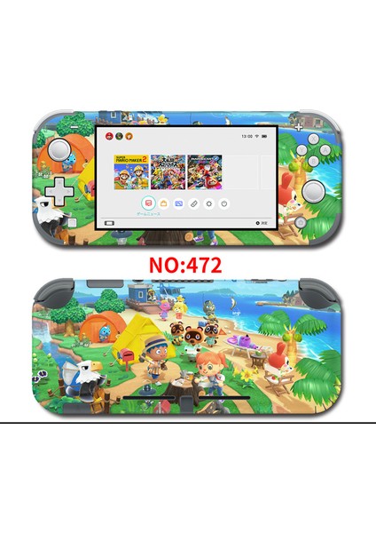Nintendo Switch Lite Hayvan Evi Serisi Koruyucu Film 472 (Yurt Dışından)