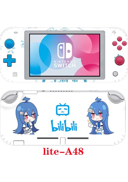 Nintendo Switch Lite Serisi Çizgi Film Çıkartmaları A48 Ile Uyumlu (Yurt Dışından)