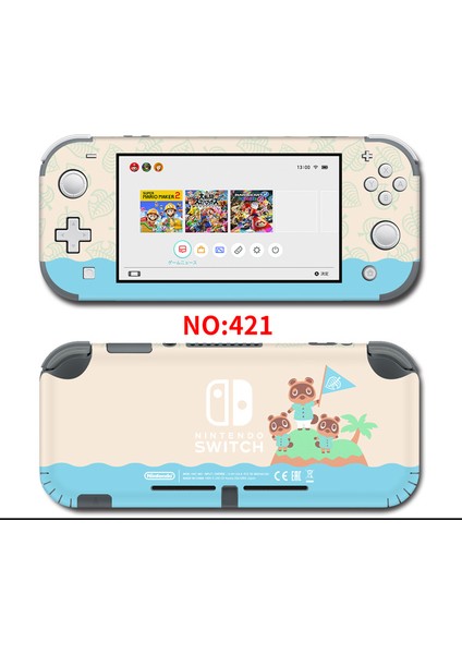 Nintendo Switch Lite Hayvan Ormanı Serisi Koruyucu Film 421 (Yurt Dışından)