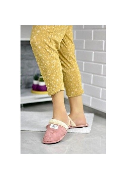 Içi Kürklü Sessiz Taban Unisez Ev Terliği modelleri