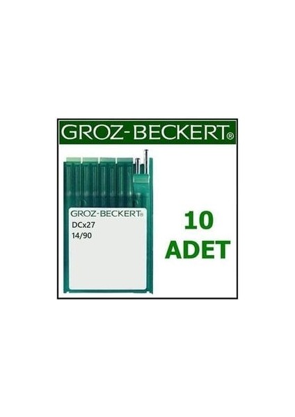 DCX27 Overlok Makine Iğnesi 14 Numara
